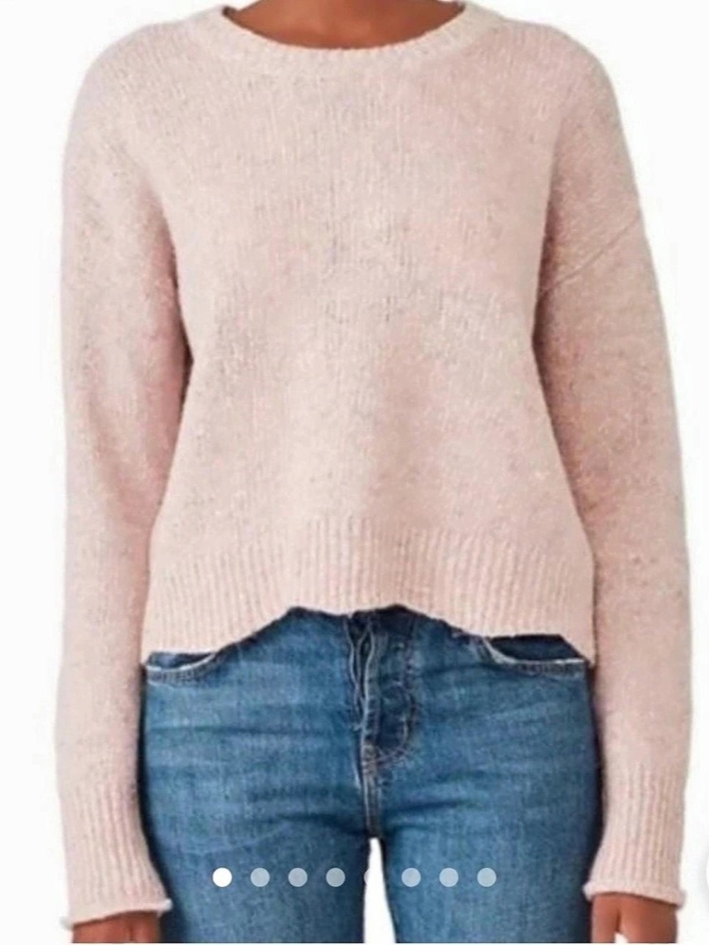 Rebecca Minkoff Pink Crew Neck Sweater